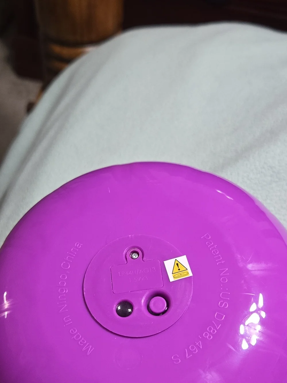 Halloween Light-Up Projection Bucket - Purple
